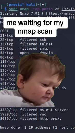 Nmap Scan Waiting Meme