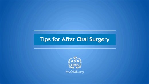 Tips for After Oral Surgery