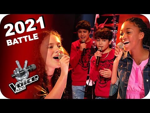 Phil Collins - You'll Be In My Heart (Maya/Oscar&Mino/Saralynn) | The Voice Kids 2021 | Battles