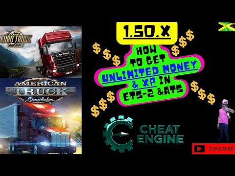 😮💥GET FREE UNLIMITED MONEY & XP IN ETS-2 & ATS 1.50.* || WITH CHEAT ENGINE🔥💯