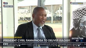 Chief of Mvezo Traditional Council and Nelson Mandela's grandson Mandla Mandela remembers Prince Mangosuthu Buthelezi. The AmaZulu Prime Minister will be buried during a special official funeral in Ulundi. #DStv403 #eNCA #MangosuthuButhelezi | eNCAnews