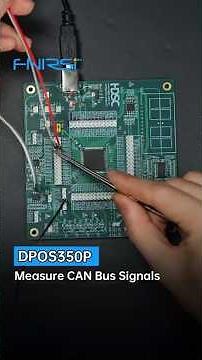 FNIRSI DPOS350P Oscilloscope SA SFA DDS | How to Measure CAN Bus Signals