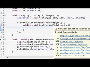 Java 2D Game Development Tutorial: Episode 3 *Moving Objects On The Screen*