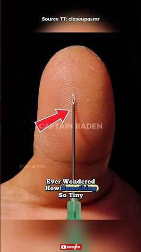 🤔How Tiny Syringe Needles Are Made, Smaller Than a Human Hair‼️#interestingfacts #unique #shorts