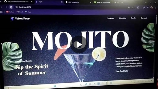 #gsap #javascript #webdevelopment #frontenddevelopment #animations #learningbydoing #practiceproject #javascriptmastery #reactjs #webanimations | subham saha