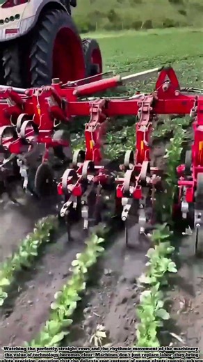 Modern machinery helps protect the soil and boost seedling growth #Farming #Automotivetools #Agrifut