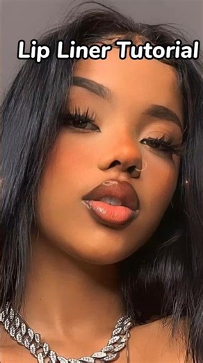 Lip liner tutorial 💋💄✨ #lipliner #liplinerhack #lipsticklover #lipsticktutorial #makeuptutorial