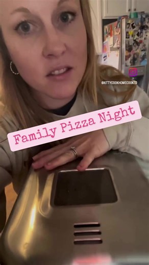 Fridays are Family Pizza Night! And I love my bread machine for an easy dough!! Our favorite toppings our bacon and sweet jalapeños #busymama #homemade #homecooked #pizzanight #breadmachine