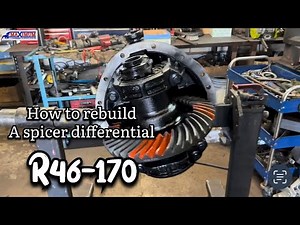 How to rebuild a spicer differential R46-170