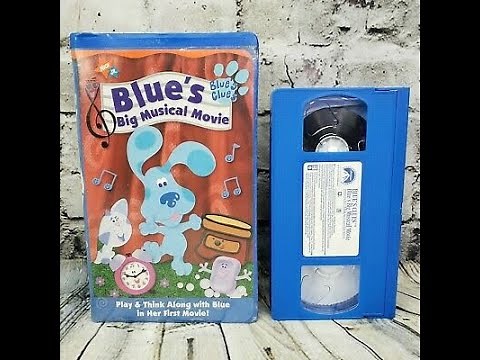 (FIRST VIDEO OF 2022) Closing to Blue's Clues: "Blue's Big Musical Movie" (2000) VHS [720p60]