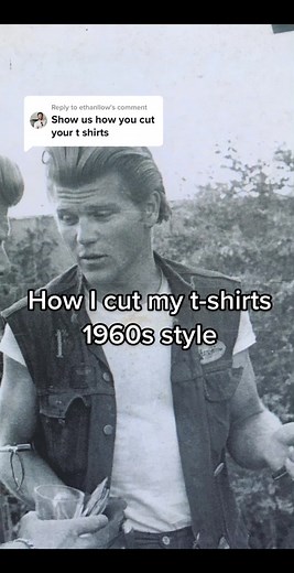 1960s Style T-Shirt Cutting Tutorial