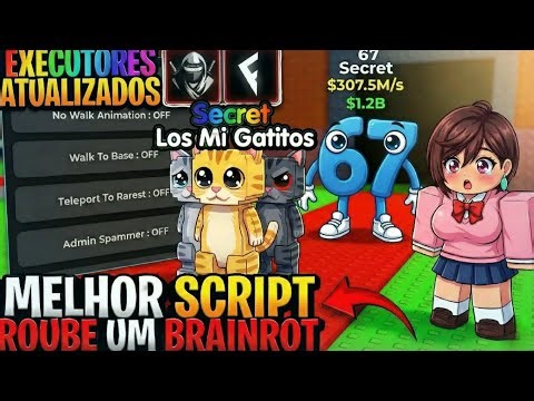 ✅NOVO SCRIPT DE STEAL RAPIDO ANTI KICK ROUBE UM BRAINROT 2026/STEAL A BRAINROT SEM KEY🔑LINK DIRETO!