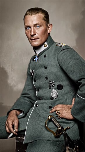 Revived Visuals on Instagram: "Oberleutnant Hermann Göring, Commander of Jagdgeschwader 1 (1918). This studio portrait, taken between June and November 1918, captures the final commander of the famed ‘Flying Circus’ (JG 1) shortly before the Armistice. The Pour le Mérite (‘Blue Max’). By 1918, the criteria for this award had risen to approximately 20 aerial victories. Göring was awarded the medal on June 2, 1918, after his 18th victory. The Iron Cross 1st Class sits above the Prussian Army Pilot