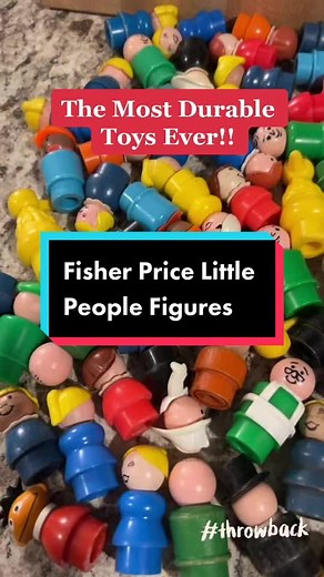 Retro Fisher Price Little People Figures: The Most Durable Toys Ever!
