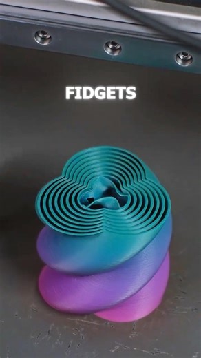 Hypnotic Clover Spiral & Squishy Loops Fidgets