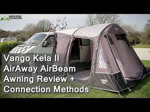Vango Kela II AirAway AirBeam Awning Review + Connection Methods