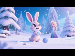 "❄️ Snow Bunny Fun 🐰☃️ | Fun Kids Song & Sing Along Adventure!"