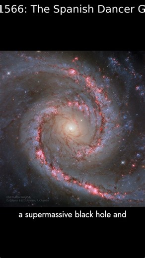NGC 1566: The Spanish Dancer Galaxy | NASA APOD 2026-03-16 #Shorts