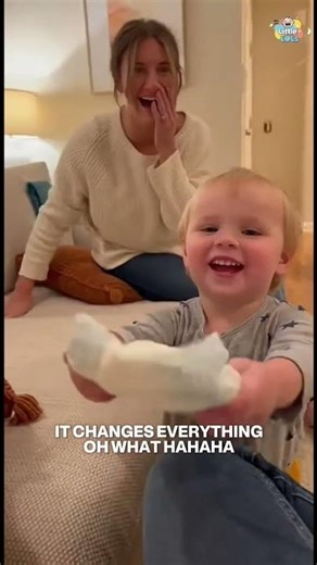 🤣 Toddler Diaper Logic = "This Changes Everything!" 👶📺😂 #Shorts #FunnyBaby #ToddlerLogic
