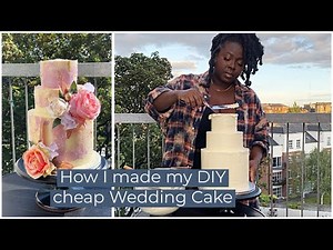 HOW TO MAKE A DIY FAKE WEDDING CAKE