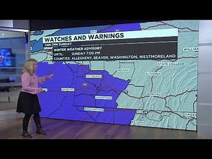 KDKA Evening Weather Update (1/22)