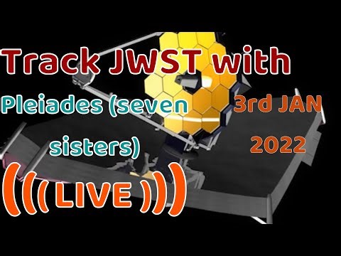 Track JWST Live with Pleiades | Live Stream | Jan 03rd 2022