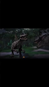 Big Eatie and Little Eatie VS Asset87 🔥🤯 #jurassicworld #dinosaurs #trex #spinosaurus #dinosaur