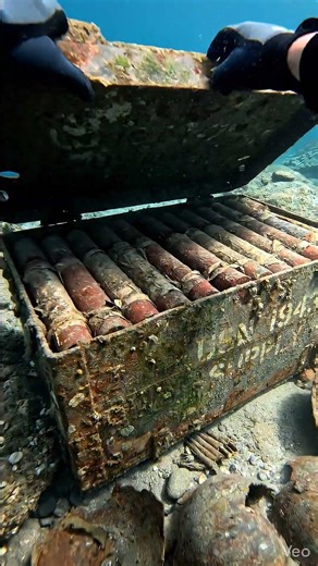 What Was Hidden Inside This WWII Box Underwater?