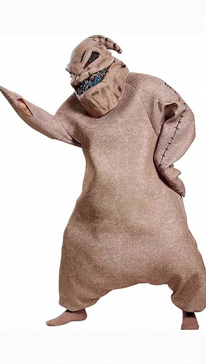 $126.20 Disguise Men's Oogie Boogie Prestige Adult Costume. Well, well, well, what do we have here? It's the Oogie Boogie Man! Get the complete look in our Oogie Boogie Prestige Adult costume. Full jumpsuit is softly padded and oversized with burlap texture. Mask included! https://amzn.to/3ORMmP4