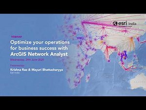 Optimize your operations for business success with ArcGIS Network Analyst