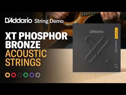 Acoustic Guitar Strings With Extended Life | D'Addario XT Phosphor Bronze