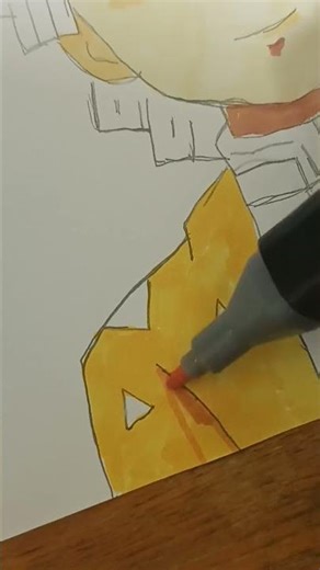 Drawing Zenitsu Agatsuma ✏️ #shorts #drawing #sketch #speeddrawing #demonslayer