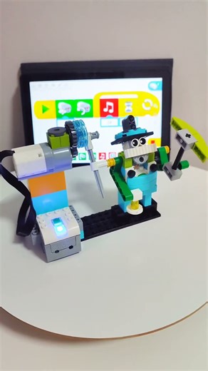 ⛏ СОБИРАЕМ РОБОТА-ШАХТЁРА! #shorts #рекомендации