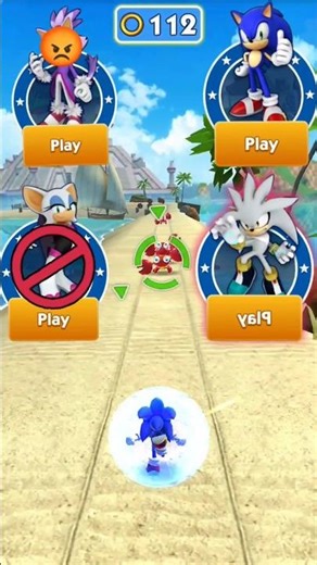 Blaze 🆚 Rouge 🆚 Sonic 🆚 Silver 😸💀🏆 || sonic dash funny moments 😂 #sonic #sonicdash #sonicthehedgehog