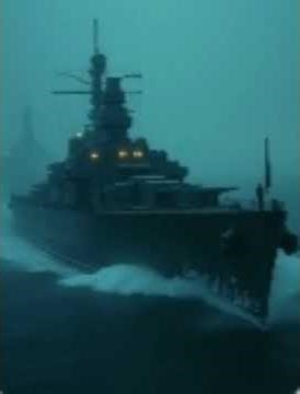 Le Bismarck, cuirassé de guerre allemand couler durant la seconde guerre mondiale 🐱