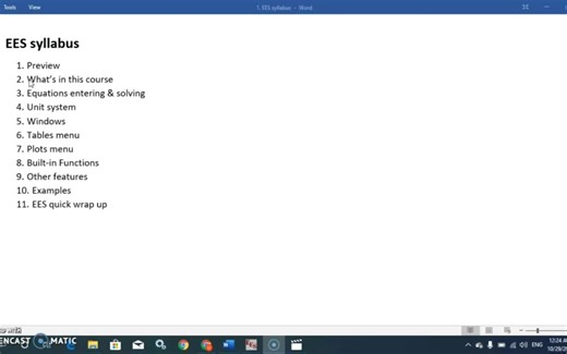 【工程方程求解器】 A Complete Guide to Engineering Equation Solver (EES) 2021-2