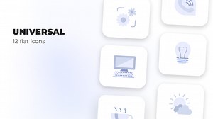 Universal - Flat Icons