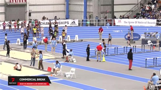 High School Girls' 60m Hurdles, Prelims 1