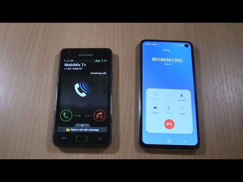 Over the Horizon Incoming call & Outgoing call at the Same time Samsung S10e+S2