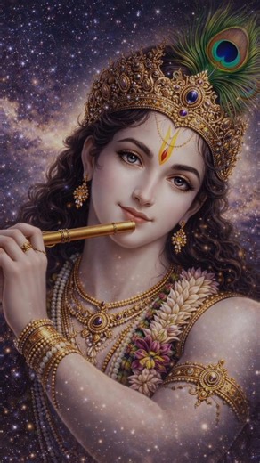 Who Did You Fall In Love With...💙✨? | Krishna Status 🦚 । #krishna #motivation #spiritual #trending