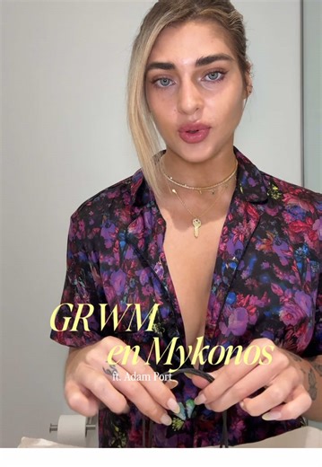 GRWM para Adam Port en Mykonos