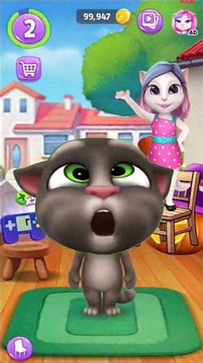 Don't eat the phone 😱 | My Talking Tom#shorts #mytom2 #tom #meme #animation #mytalkingtom2