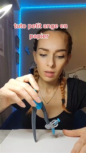 tuto petit ange en papier #tutorial #atelier #anges #ange