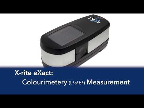 X-rite eXact - Measuring Colourimetry Lab