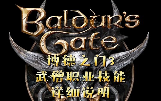 【博德之门3】武僧职业技能详细说明