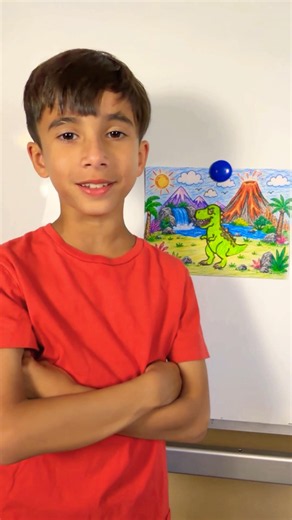 My Brother Learned How To Draw A Dinosaur #ad #caydo