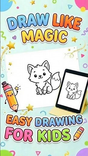Kids Can Draw Sketch's Like Magic 🎨✨ | AR Drawing App Makes It Easy! #howtodraw #drawing