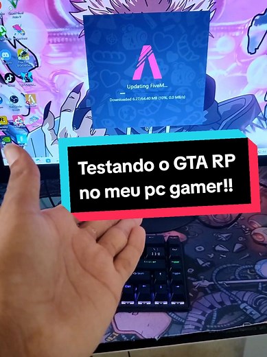 Testando o FiveM no meu PC Gamer Fraco