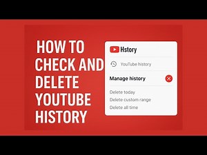 How to Check and Delete YouTube History | Manage YouTube Watch History Step by Step (2025 Guide)