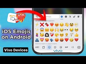 HOW TO GET IOS EMOJIS ON VIVO | IPHONE EMOJIS ON ANDROID | VIVO